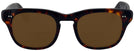 Square Demi Amber Shuron Sidewinder 48 Bifocal Reading Sunglasses View #2