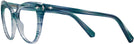 Cat Eye Turquoise Swarovski 5270 Single Vision Full Frame View #3