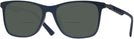 Square Navy Lamborghini 309S Bifocal Reading Sunglasses View #1
