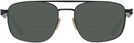 Aviator Black Lamborghini 317S Bifocal Reading Sunglasses View #2