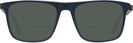 Square Navy Lamborghini 911S Progressive No Line Reading Sunglasses View #2