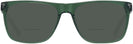 Square Green Tumi 014 Bifocal Reading Sunglasses View #2