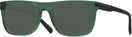 Square Green Tumi 014 Bifocal Reading Sunglasses View #1