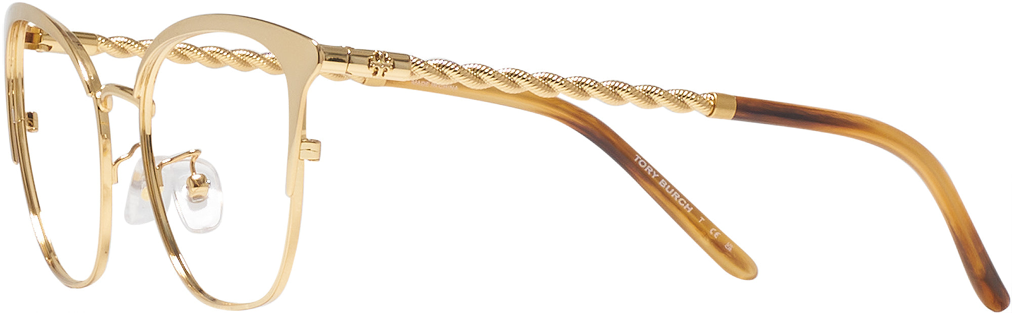 Shiny Gold Tory Burch 1076 Single Vision Full Frame