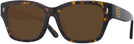 Rectangle Dark Tortoise Tory Burch 7167U Progressive No Line Reading Sunglasses View #1