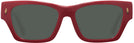 Rectangle,Cat Eye Tory Red W/ Solid Dark Green Tory Burch 7169U Progressive No Line Reading Sunglasses View #2