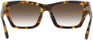 Rectangle,Cat Eye Vintage Tortoise Tory Burch 7169U w/ Gradient Bifocal Reading Sunglasses View #4
