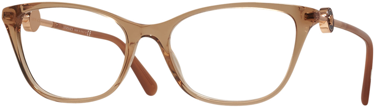 Versace green outlet tortoise eyeglasses