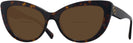 Cat Eye Havana Versace 4388 Bifocal Reading Sunglasses View #1