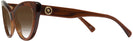 Cat Eye Trans Brown Versace 4388 w/ Gradient Bifocal Reading Sunglasses View #3