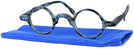 Round Blue Tortoise Hetty Single Vision Full Frame View #1