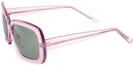 Oversized Wild Orchid Blush Bifocal Reading Sunglasses View #3