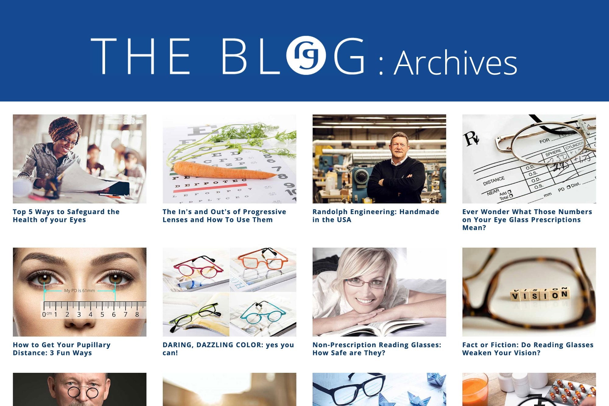 How To Guides | The Archives | The Blog – ReadingGlasses.com