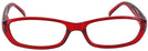 Rectangle Flame Red Sweet Stuff Single Vision Full Frame View #2