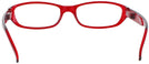 Rectangle Flame Red Sweet Stuff Single Vision Full Frame View #4