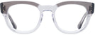 Square Grey On Transparent Ray-Ban 0298V Progressive No-Lines View #2
