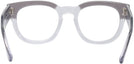 Square Grey On Transparent Ray-Ban 0298V Computer Style Progressive View #4