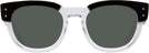 Square Black On Transparent Ray-Ban 0298V Progressive Reading Sunglasses View #2