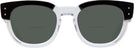 Square Black On Transparent Ray-Ban 0298V Bifocal Reading Sunglasses View #2