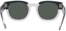 Square Black On Transparent Ray-Ban 0298V Bifocal Reading Sunglasses View #4