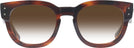 Square Striped Havana Ray-Ban 0298V w/ Gradient Progressive Reading Sunglasses View #2