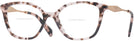 Butterfly Pink Tortoise Prada 02ZV Bifocal View #1