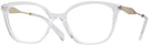 Butterfly Crystal Prada 02ZV Single Vision Full Frame View #1
