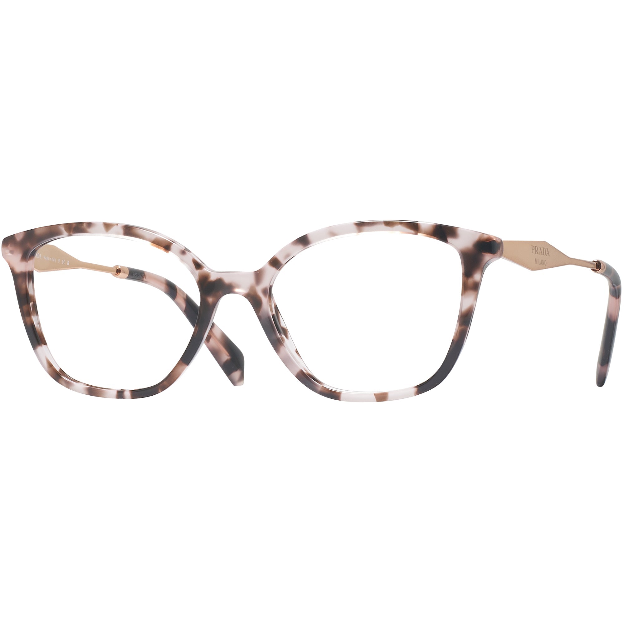 Pink Tortoise Prada 02ZV Single Vision Full Frame