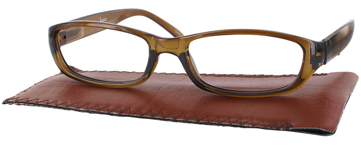 Rectangle Brown Sugar Sweet Stuff Single Vision Full Frame View #1