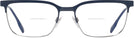 Square Blue Burberry 1375 Bifocal View #2