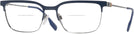 Square Blue Burberry 1375 Bifocal View #1