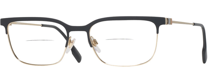 Square Black Gold Burberry 1375 Bifocal View #1