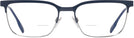 Square Blue Burberry 1375 Bifocal View #2