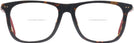 Square Havana Red Carrera 144V Bifocal View #2