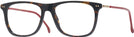 Square Havana Red Carrera 144V Single Vision Full Frame View #1