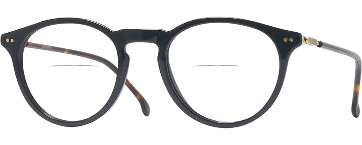 Square Black Havana Carrera 145V Bifocal View #1