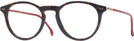 Square Havana Gold Carrera 145V Single Vision Full Frame View #1