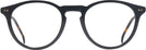 Square Black Havana Carrera 145V Single Vision Full Frame View #2