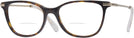 Square Dark Havana Swarovski 2010 Bifocal View #1