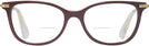 Square Burgundy Swarovski 2010 Bifocal View #2