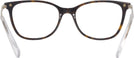 Square Dark Havana Swarovski 2010 Progressive No-Lines View #4