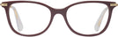 Square Burgundy Swarovski 2010 Progressive No-Lines View #2