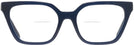 Rectangle Transparent Navy Tory Burch 2133U Bifocal View #2