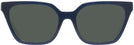 Rectangle Transparent Navy Tory Burch 2133U Progressive No-Line Reading Sunglasses View #2