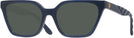 Rectangle Transparent Navy Tory Burch 2133U Progressive No-Line Reading Sunglasses View #1