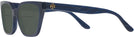Rectangle Transparent Navy Tory Burch 2133U Bifocal Reading Sunglasses View #3