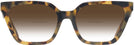 Rectangle Tokyo Tortoise Tory Burch 2133U w/ Gradient Bifocal Reading Sunglasses View #2