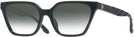 Rectangle Black Tory Burch 2133U w/ Gradient Progressive No-Line Reading Sunglasses View #1