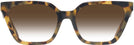 Rectangle Tokyo Tortoise Tory Burch 2133U w/ Gradient Progressive No-Line Reading Sunglasses View #2