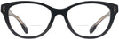 Square Black Tory Burch 2137U Single Vision Full Frame View #2